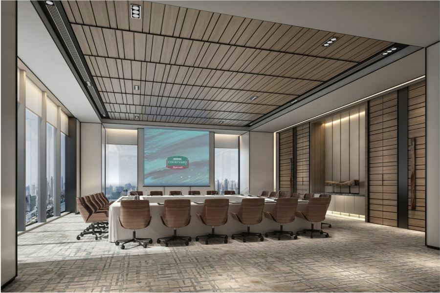 Courtyard By Marriott Shenzhen Bao'An Hotel Exterior foto