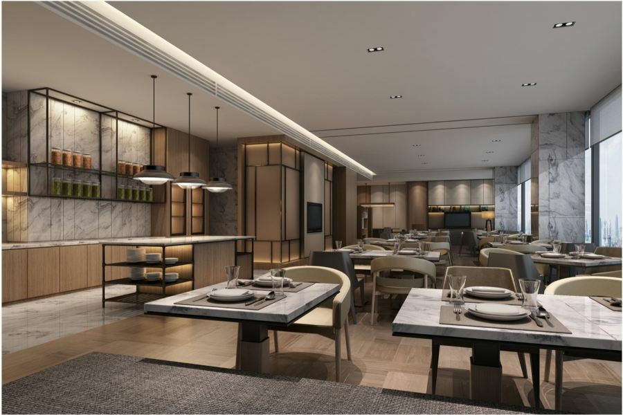 Courtyard By Marriott Shenzhen Bao'An Hotel Exterior foto